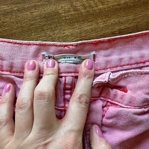 Free People Jean Shorts